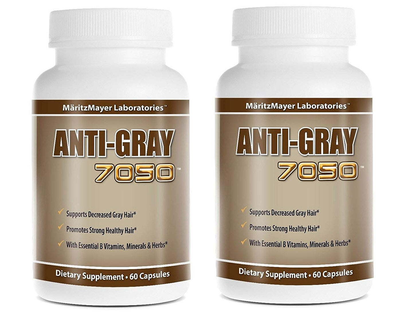 Anti-grey 7050 Hair 60 Capsules – Hair Health Supplement with B Vitamins, Minerals & Herbs - görsel 3