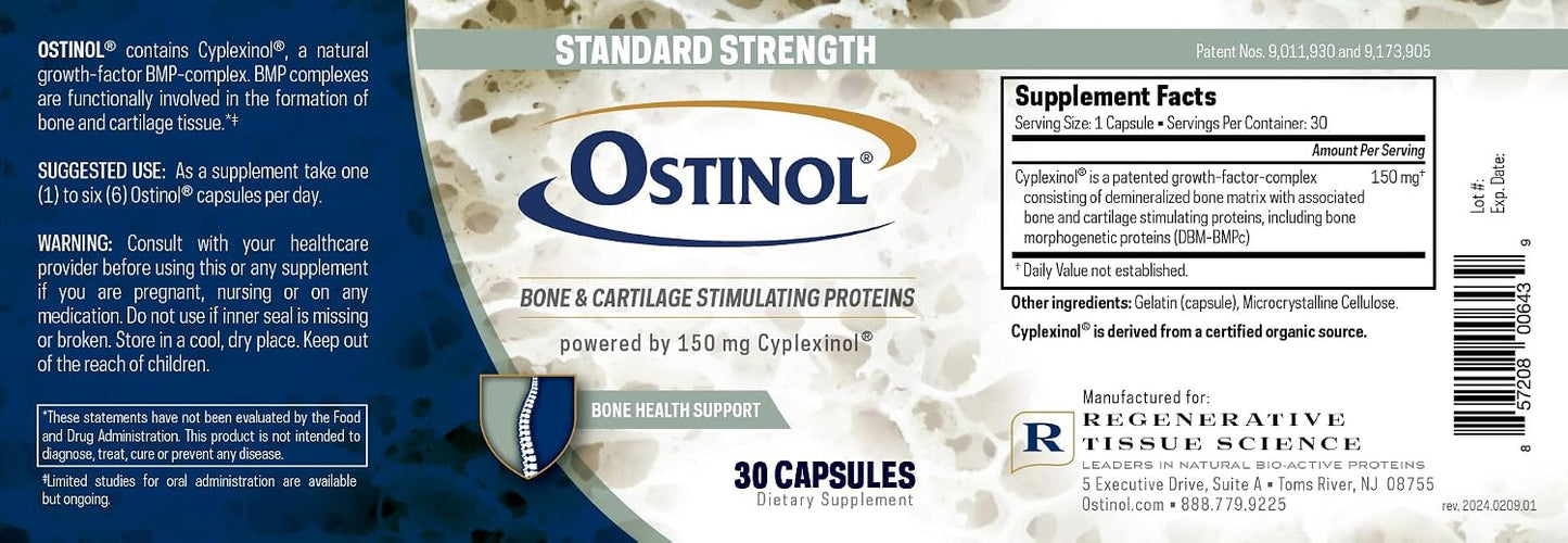 Ostinol Standard 150mg – Bone and Joint Supplement with Cyplexinol - görsel 8