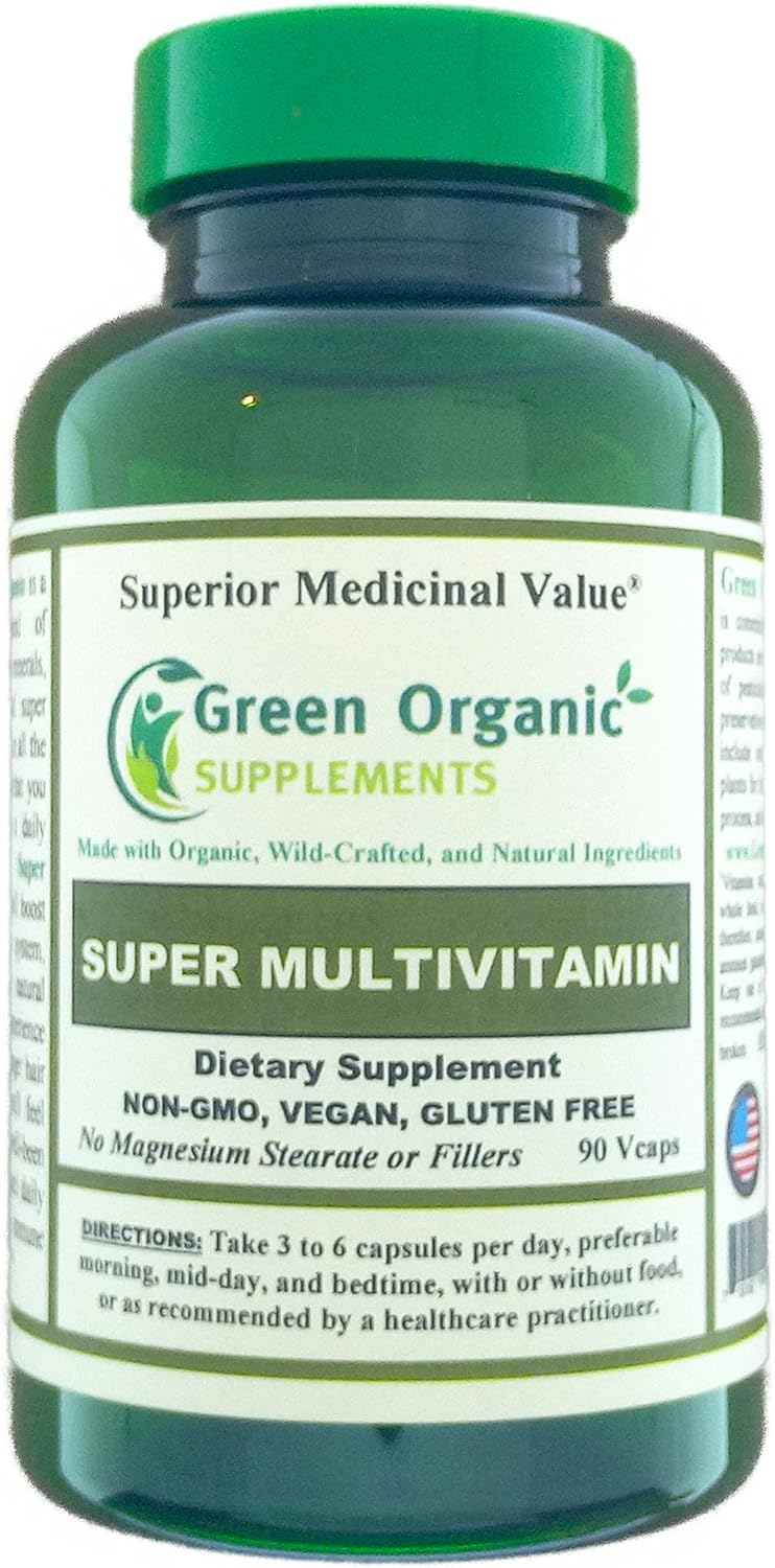 Multivitamin, Super, 90 Vegan Capsules, High Absorption, Non-GMO, Gluten-Free - görsel 1
