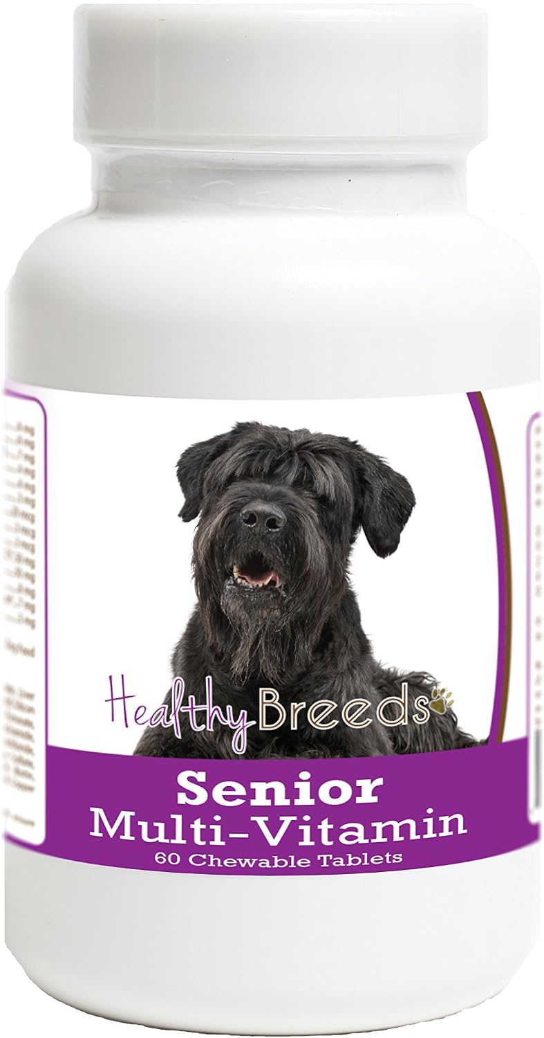 Healthy Breeds Black Russian Terrier Senior Dog Multivitamin Tablets, 60 Tablets - görsel 1