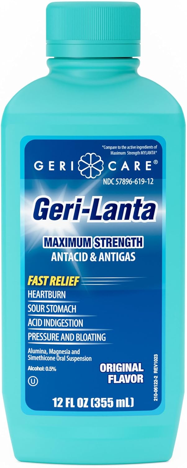 Geri-Lanta Liquid Antacid & Antigas – Original Flavour, 355 ml - görsel 10