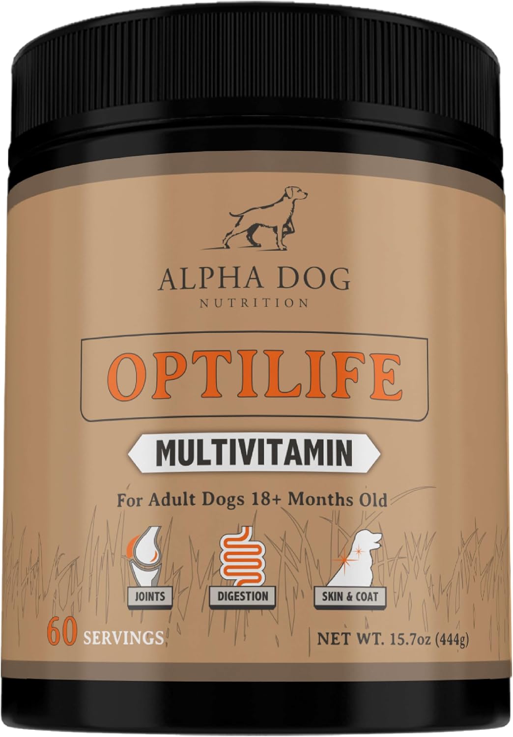 OptiLife Dog Multivitamin Powder - Adult Dog Multivitamin with Probiotics, Allergy Support, Joint Support, Skin & Coat Support - Dog Vitamins and Supplements (30 Servings) - görsel 8