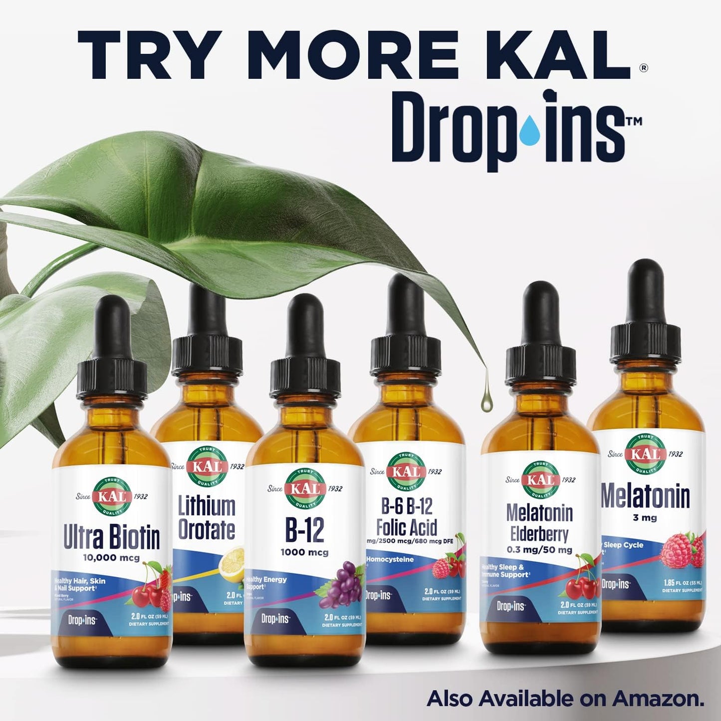 KAL D3 K2 DropIns 125 mcg / 500 mcg Liquid Vitamin D3 K2 Drops - görsel 6