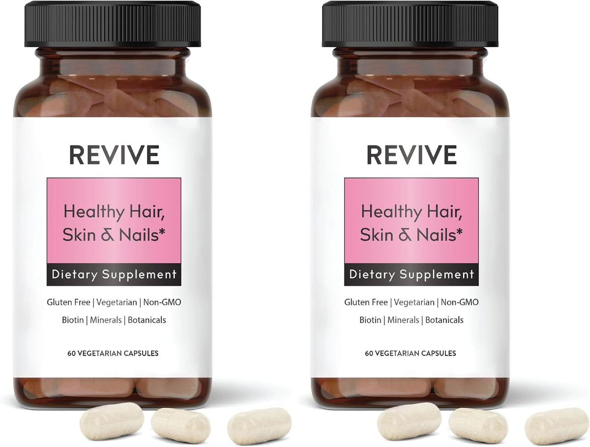 Revive Healthy Skin, Hair & Nails Supplement – with Biotin & Ashwagandha - görsel 4