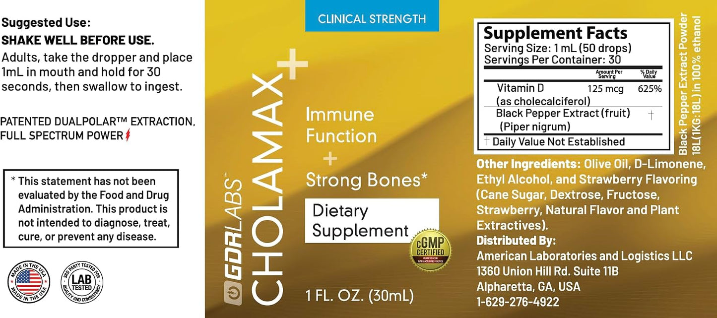 Official Cholamax+ Clinical Strength Food Supplement - görsel 2