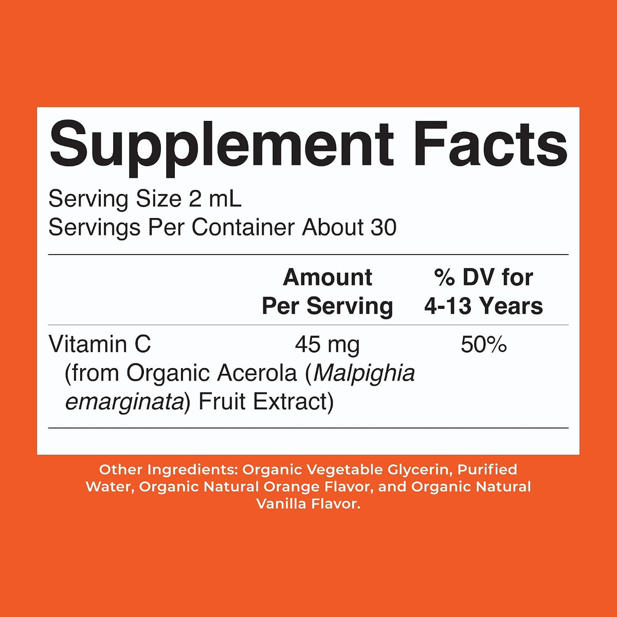 MaryRuth's Organic Children's Vitamin C Drops – Vegan Vitamin C Immune Support Supplement for Ages 4-13 | Immune Support & Overall Health | Vitamin C from Organic Acerola Fruit Extract | 60ml - görsel 10