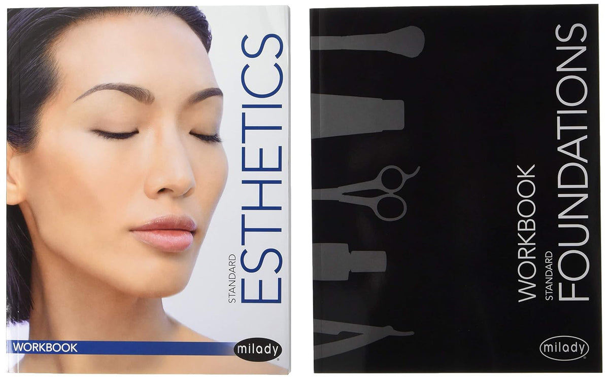 Milady Standard Aesthetics: Fundamentals (12th Edition) & Foundations Student Workbook Bundle - görsel 1