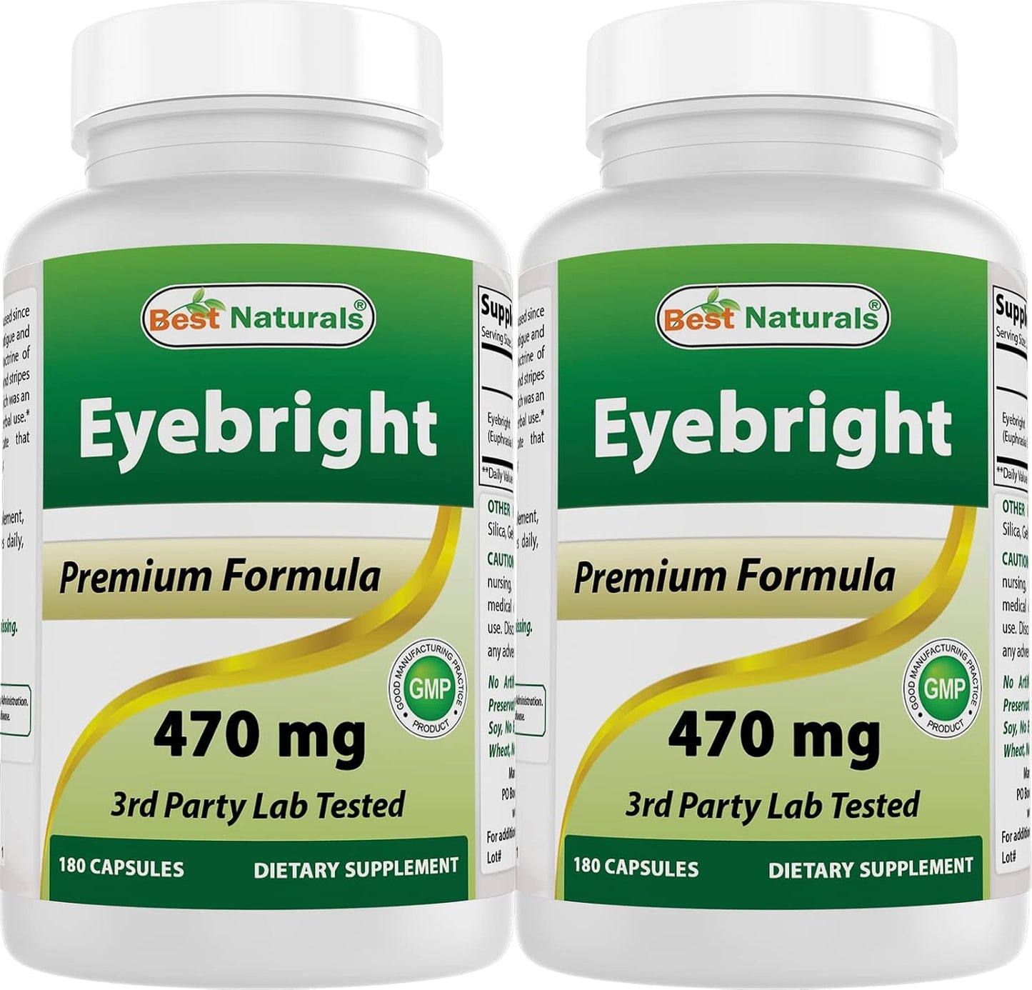 Best Naturals Eyebright 470 mg – 180 Capsules (Pack of 3) - görsel 9