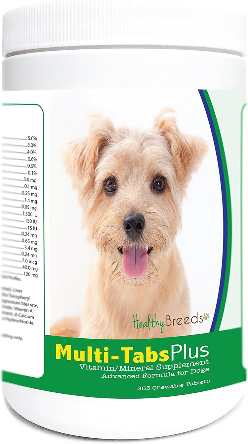 Healthy Breeds Norfolk Terrier Multi-Tabs Plus Chewable Tablets (365 Tablets) - görsel 1