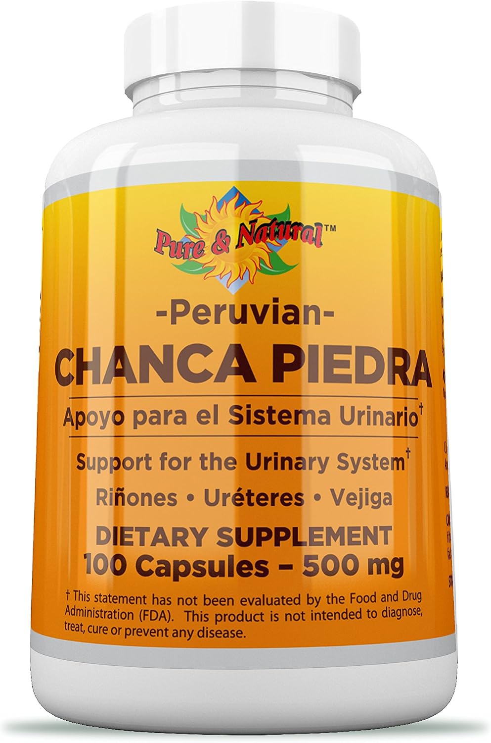 Chanca Piedra 500 mg, 100 Count - Stone Breaker Supplement, Peruvian Raw Material - görsel 7