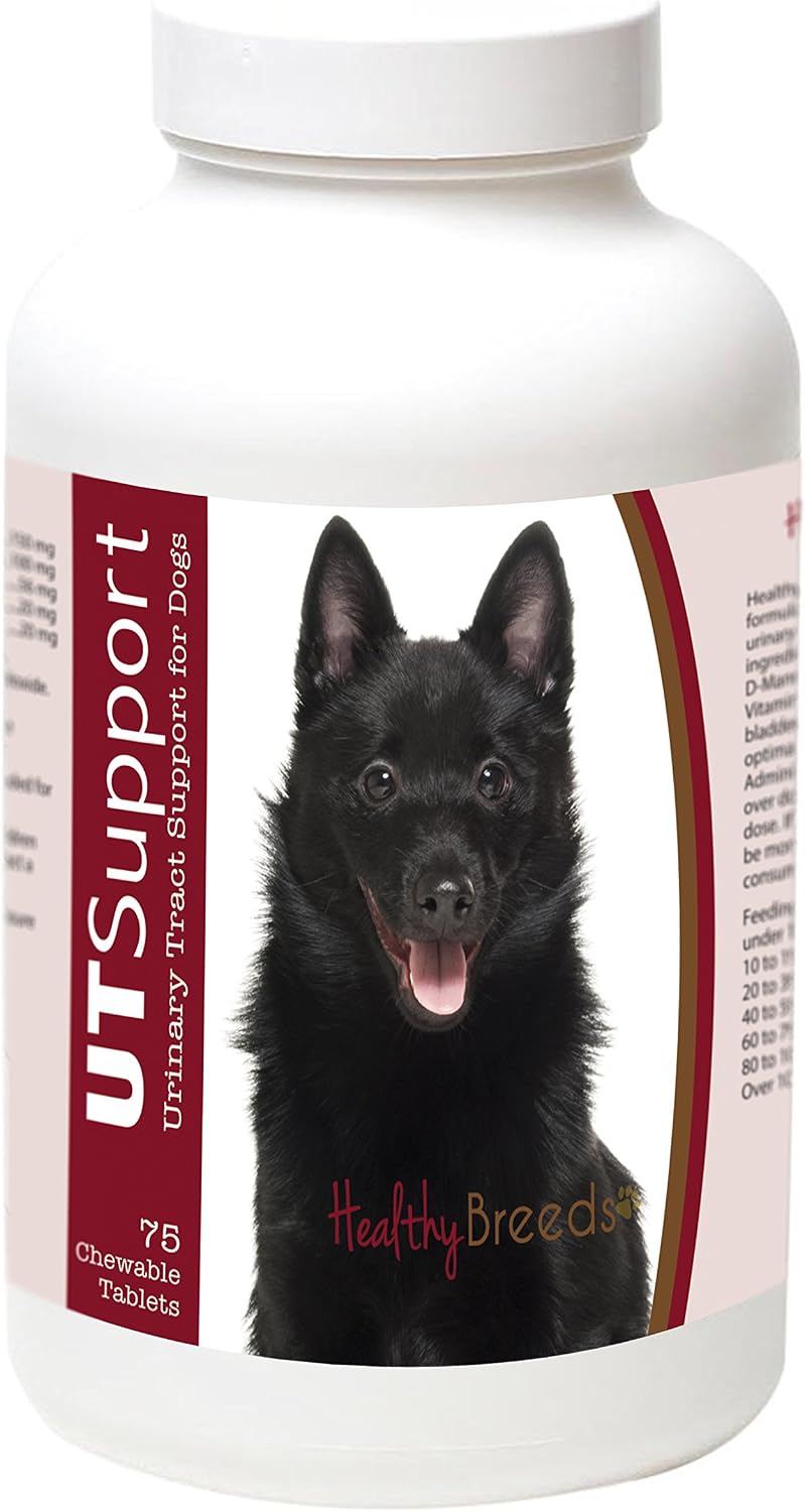 Healthy Breeds Schipperke Cranberry Chewable Tablets - Urinary Tract Support, 75 Count - görsel 1