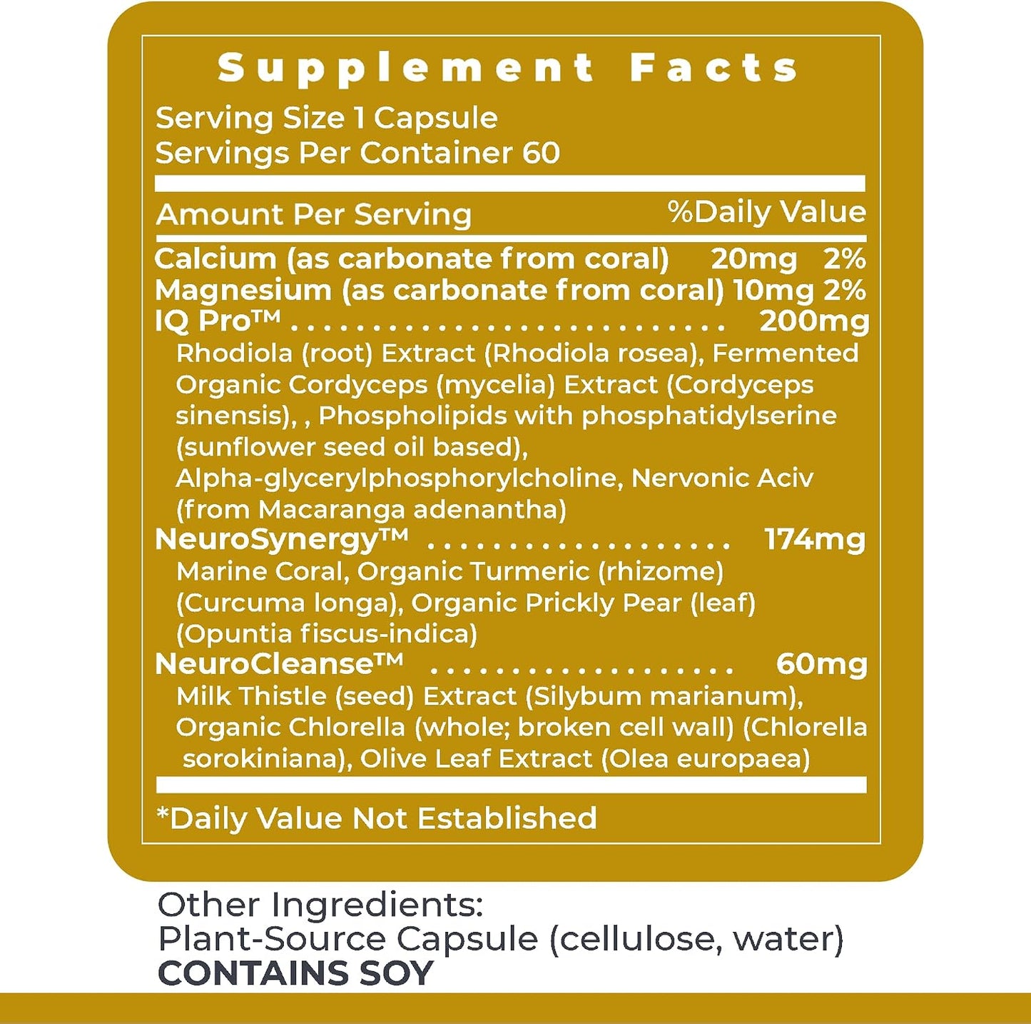 Premier Research Labs CereVen - Herbal Supplement with Rhodiola Rosea for Adaptogenic Support - 60 Vegetarian Capsules - görsel 6