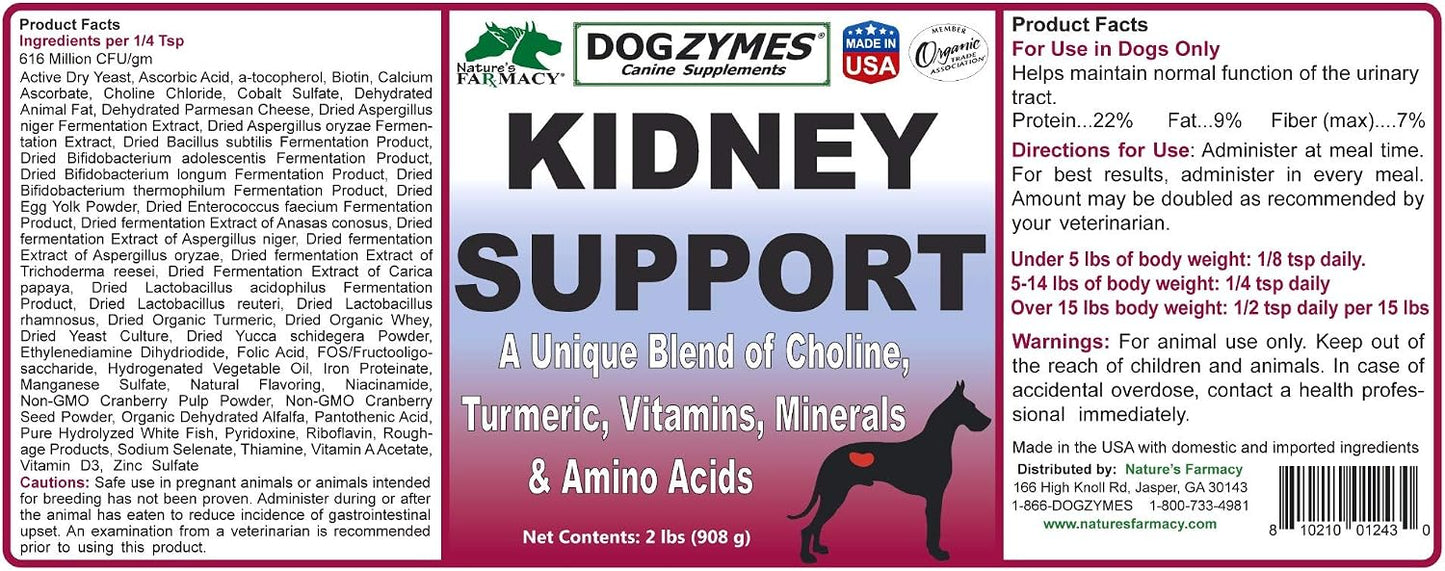 Dogzymes Kidney Support (227 g) - görsel 2