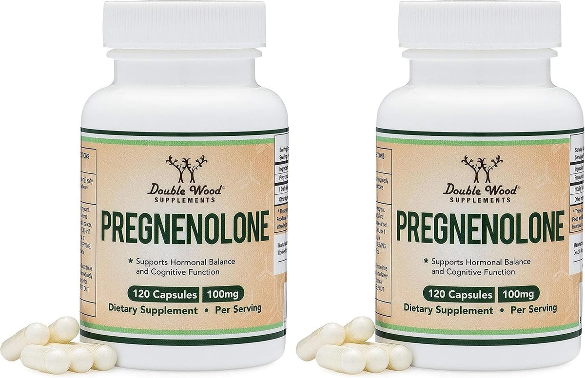 Pregnenolone 100mg per Serving – 120 Capsules (50mg per Capsule) - görsel 7