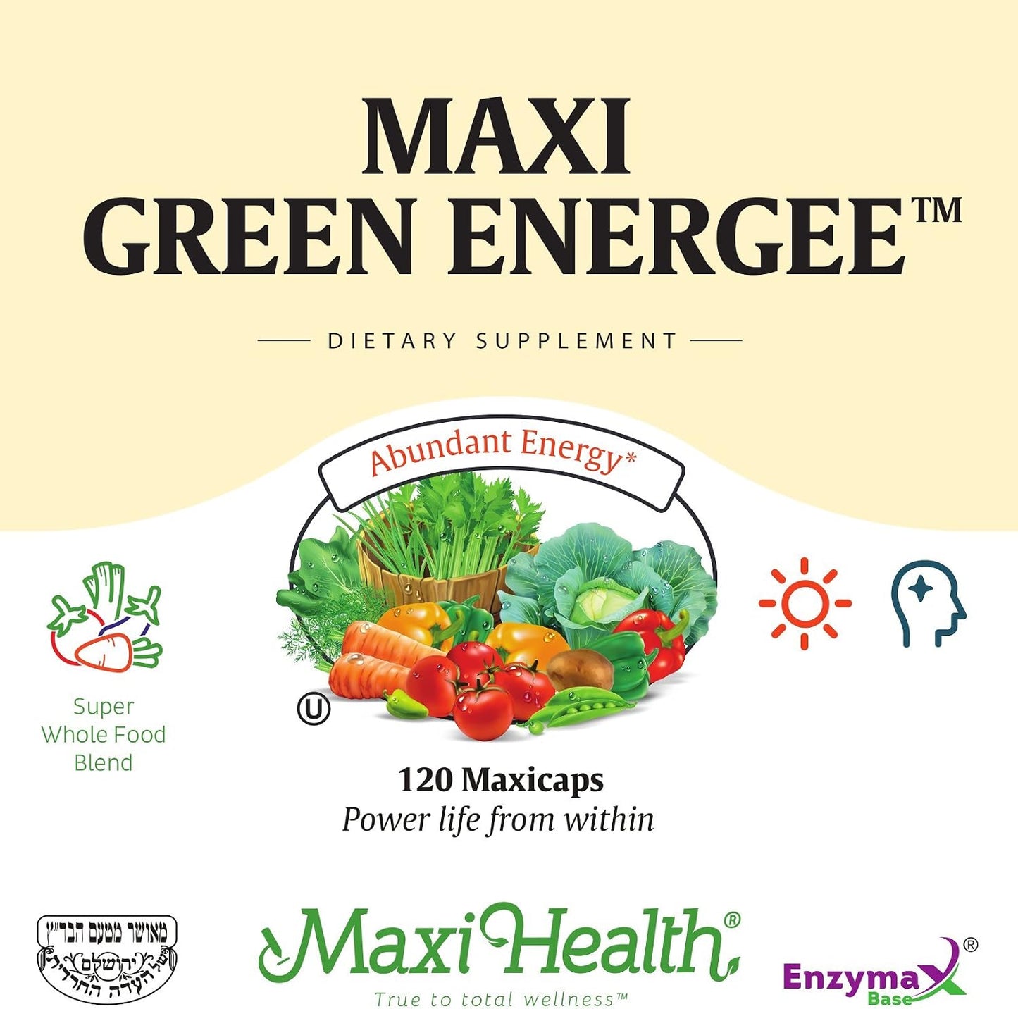 Maxi Health Max Energee - Natural Energy and Stamina Booster - 180 Tablets - görsel 4