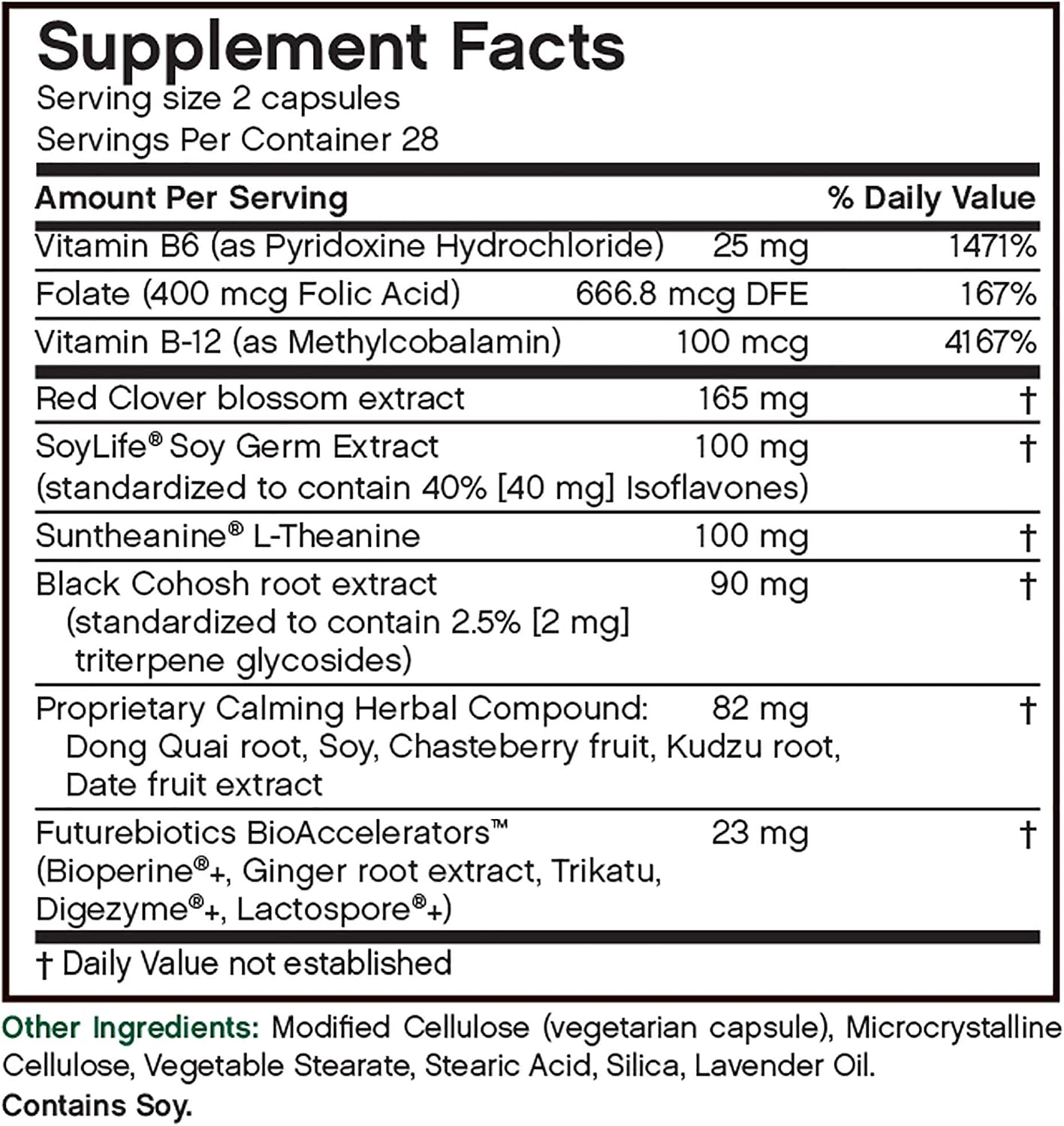 Futurebiotics Estrocomfort Veg-Capsules, 56 Capsules - görsel 7