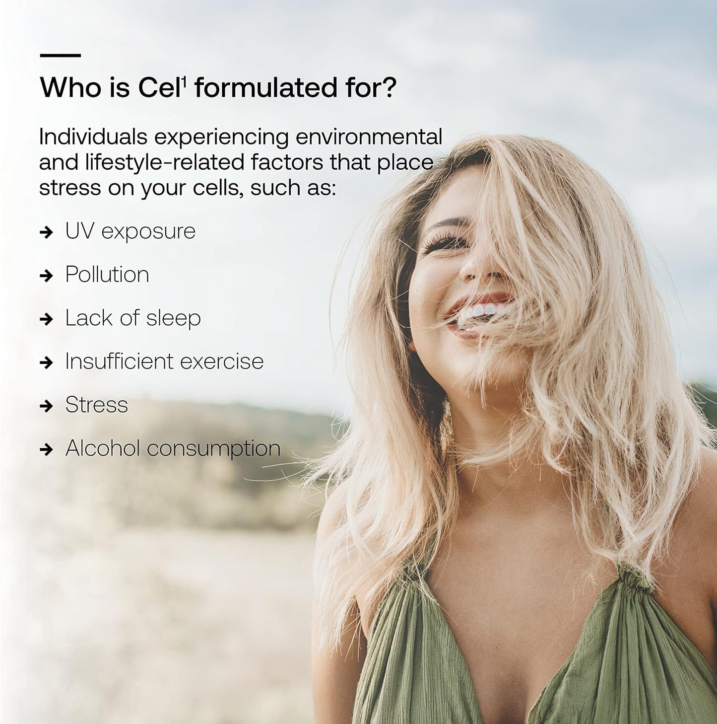 SRW Laboratories Cel¹ Stability | Stem Cell Supplement with 2-HOBA - Supports Stress Defence, DNA Structure & Youthful Cell Function | 60 Capsules - görsel 6