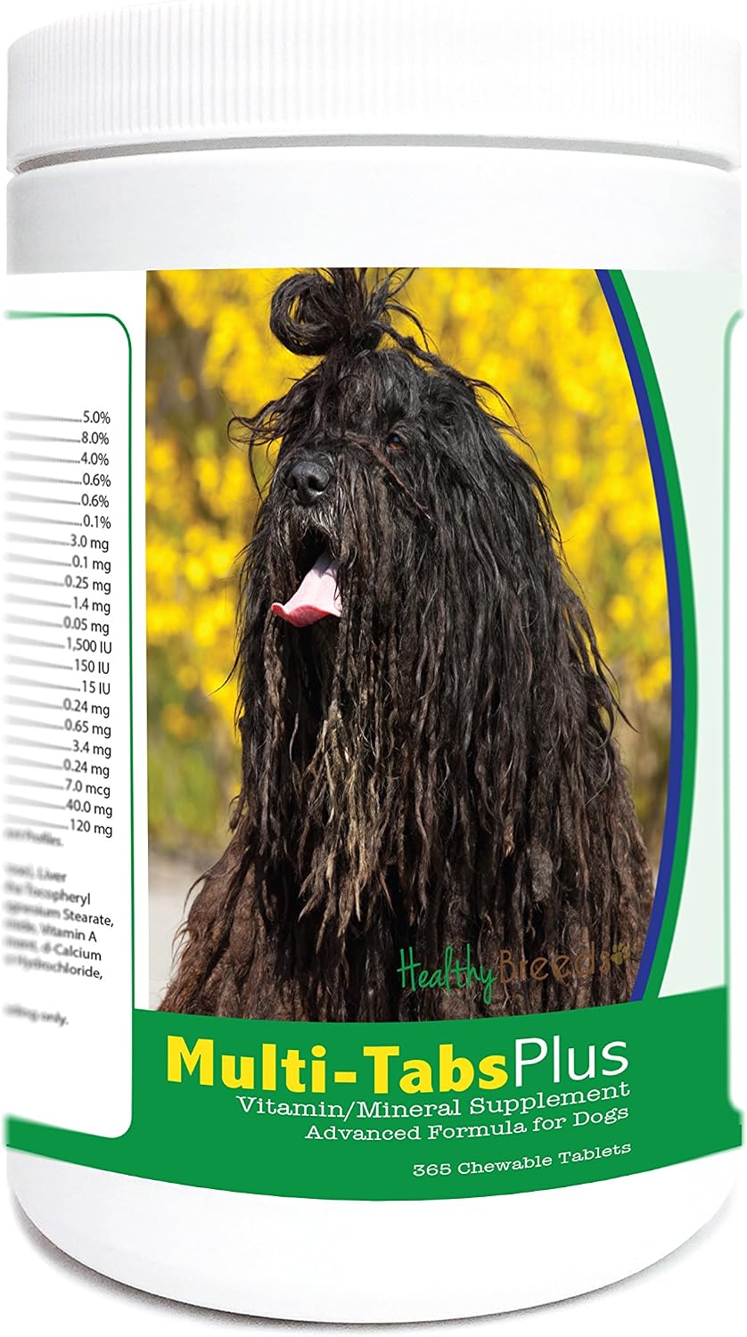 Healthy Breeds Bergamasco Multi-Tabs Plus Chewable Tablets 365 Count - görsel 1