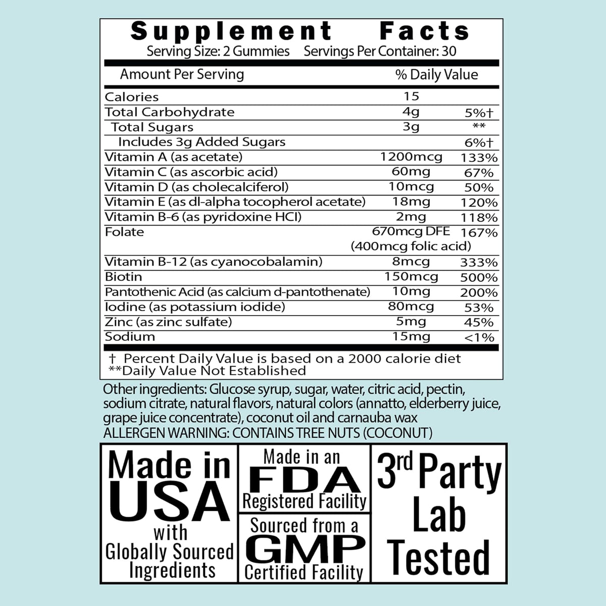 SHIZAM Retinol Vitamin A Gummies – Multivitamin for Skin Health - görsel 6