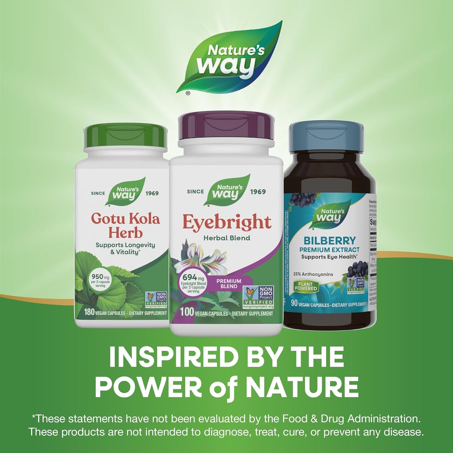 Nature's Way Eyebright Herb Premium Blend, 100 Capsules - görsel 7
