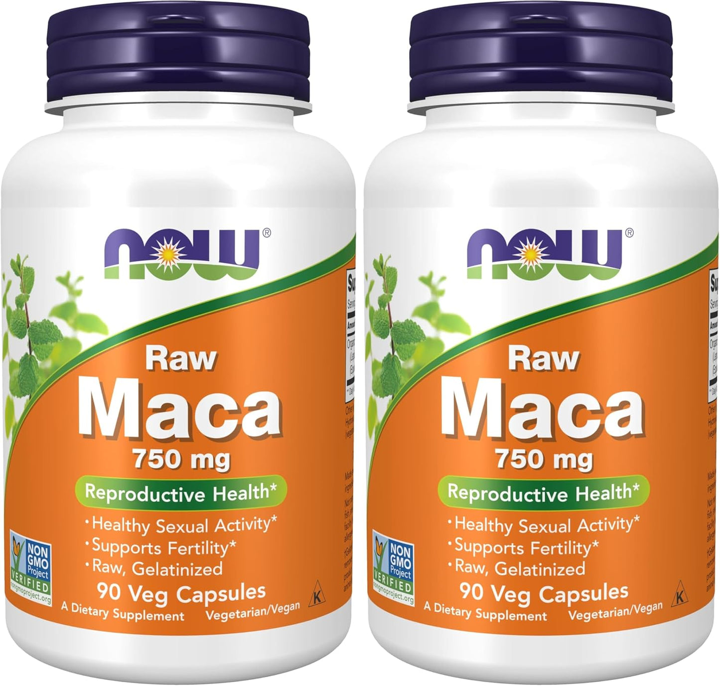 NOW Foods Maca (Lepidium meyenii) 750 mg Raw – 90 Veg Capsules - görsel 9