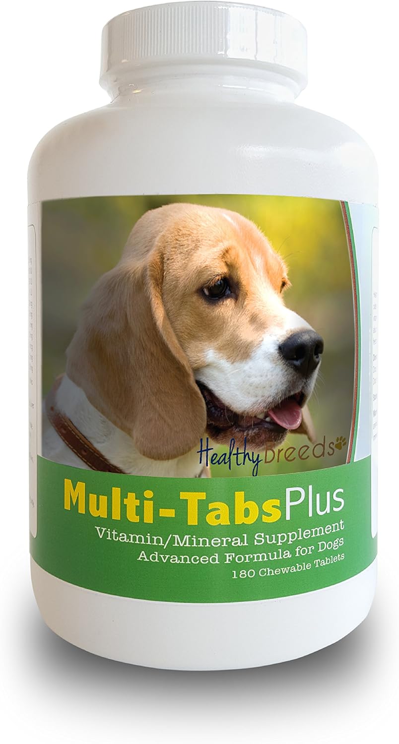 Healthy Breeds Beagle Multi-Tabs Plus Chewable Tablets 180 Tablets - görsel 1