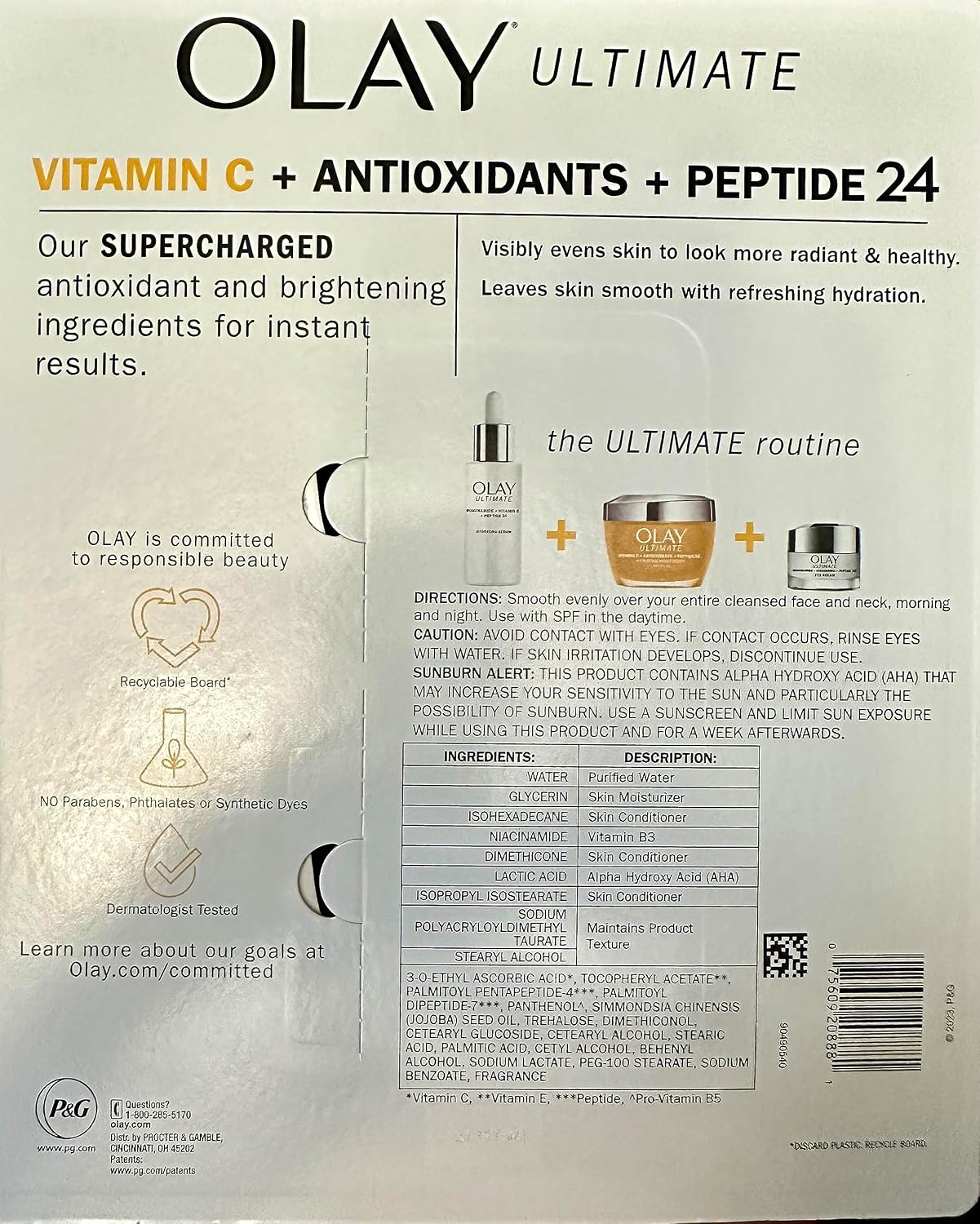 Olay Ultimate Vitamin C + Antioxidants + Peptide Twenty Four (Twin Pack) - görsel 2