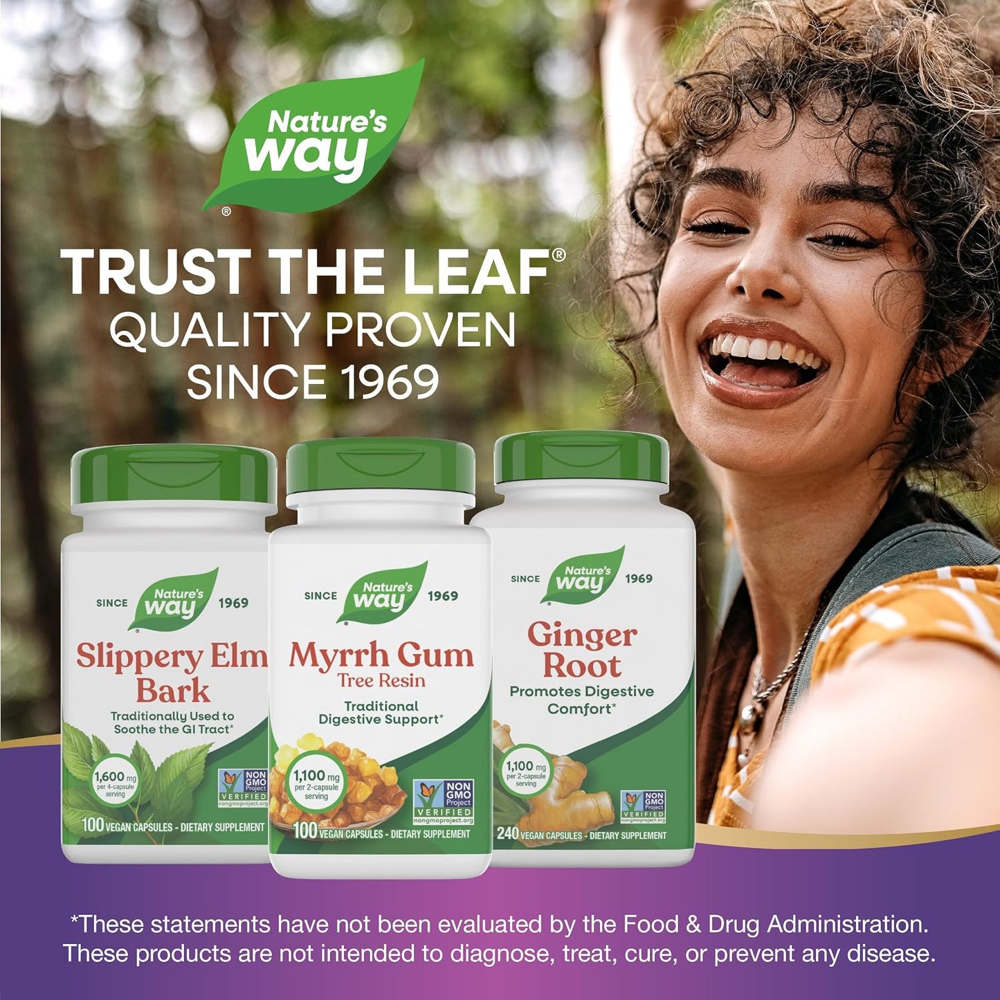 Nature's Way Myrrh Gum Tree Resin - Traditional Herbal Support - 1.1 g per 2-Capsule Serving - 100 Vegan Capsules - görsel 7