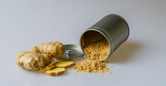 Bowl of organic maca root powder, a natural supplement for hormonal balance in the UK