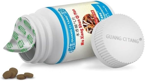 ActiveHerb Mu Xiang Shun Qi Pian - Herbal Digestive Support, 200 Tablets - görsel 3