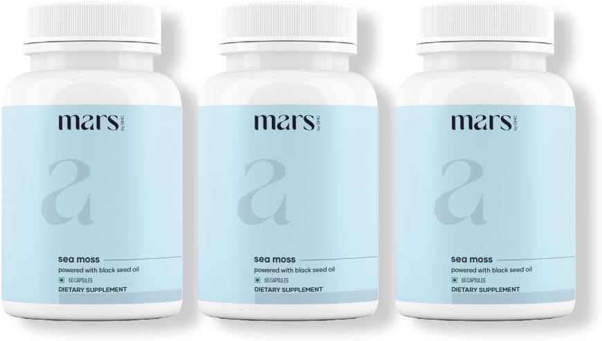 Mars Sea Moss Caps Surge Natural - 60 Capsules - görsel 10