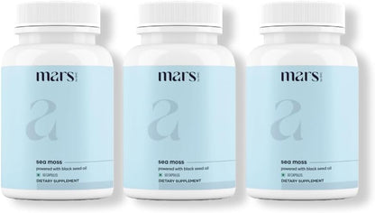 Mars Sea Moss Caps Surge Natural - 60 Capsules