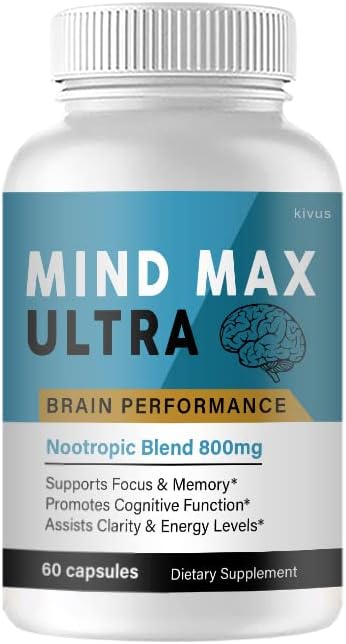 Mind Max Ultra Brain Performance Supplement (60 Capsules) - görsel 1