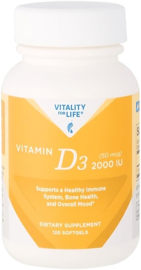Melaleuca Vitality Vitamin D3 120 Tablets - görsel 1