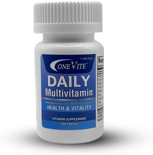 OneVITE Multivitamin Tablets - 100 Count - görsel 1