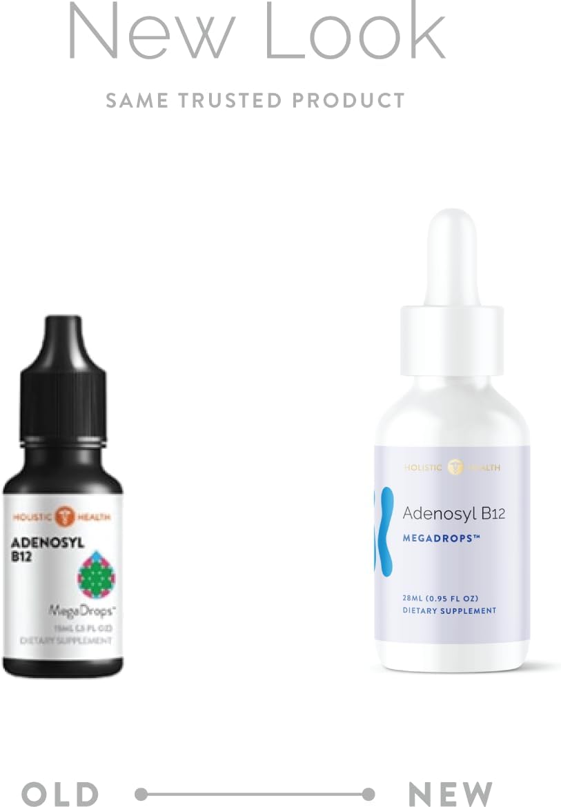 Holistic Health Adenosyl B12 MegaDrops, 28 ml - görsel 2