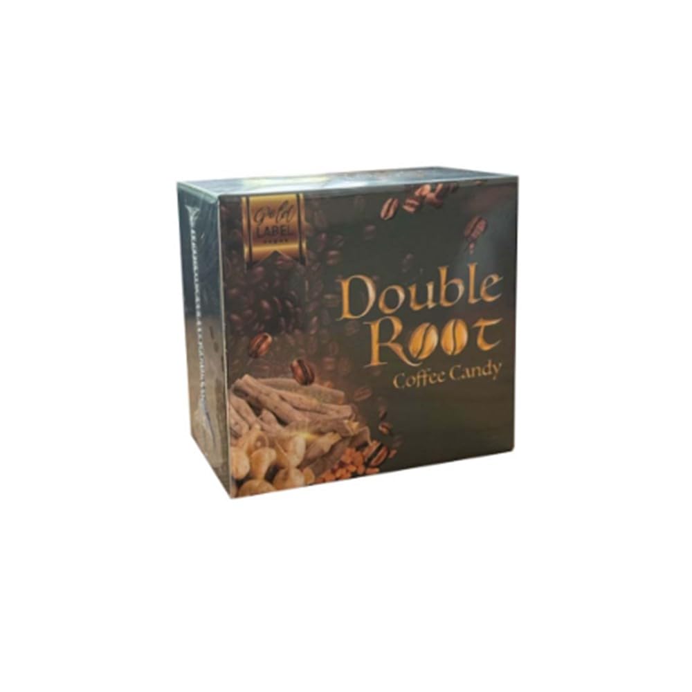 (10 Pack) Double Root Coffee Sweets – Arabica Caffeine Energy Support - görsel 2