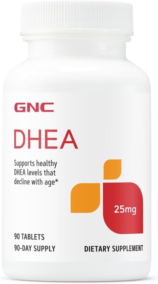 GNC DHEA 25mg | 90 Tablets - görsel 1