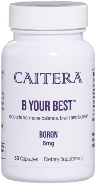 Caitera B Your Best Boron Glycinate Supplement - Hormone, Bone & Brain Support, 60 Capsules - görsel 1