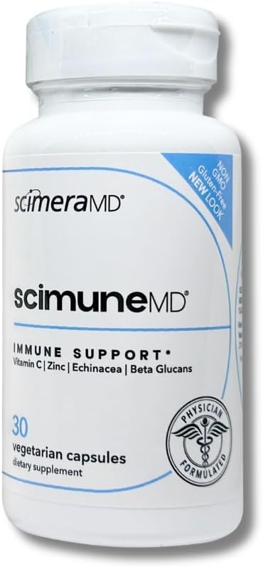ScimeraMD Scimune Immune Support Supplement - 30 Capsules - görsel 1