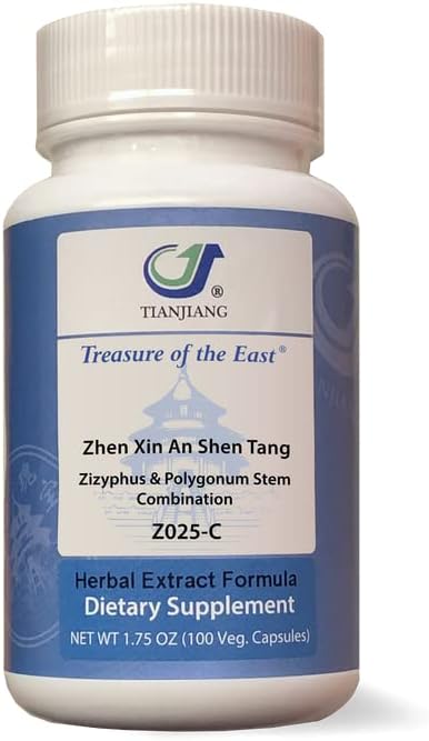 Zizyphus & Polygonum Stem Combination, Zhen Xin an Shen Tang – 100 Capsules - görsel 1