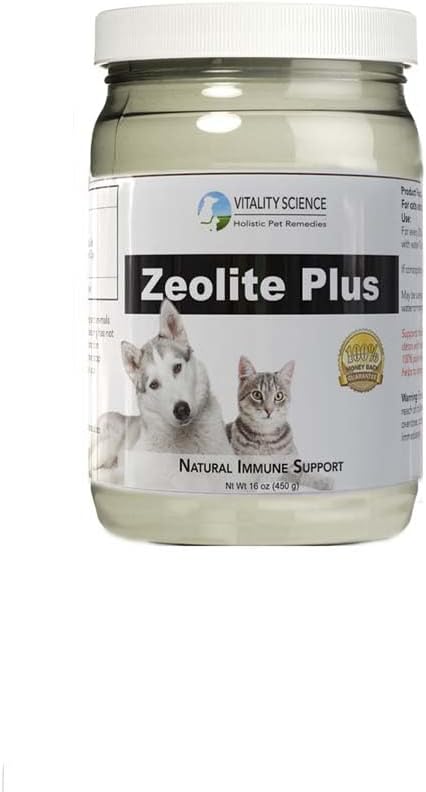Vitality Science Zeolite Plus for Dogs - Immune Support, pH Balance, Energy - 450g - görsel 1