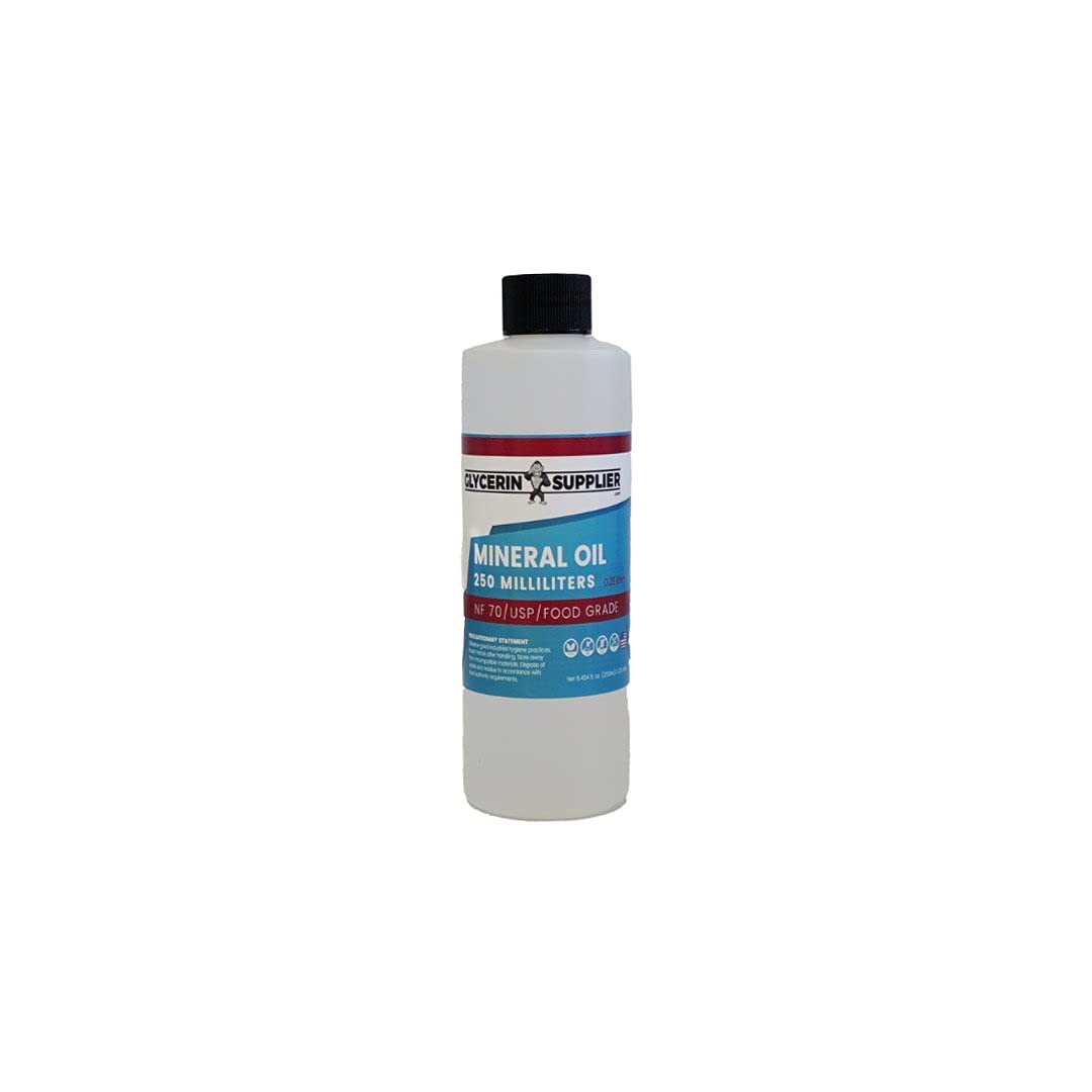 Mineral Oil (250ml) - USP/NF Grade - Made in USA - Vegan - Non-GM - görsel 4