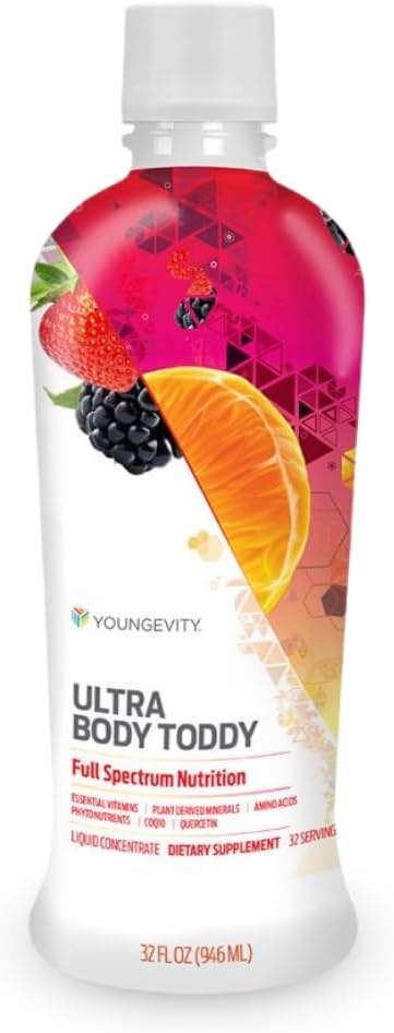 Youngevity Ultra Body Toddy - 100+ Nutrient Liquid Multivitamin & Mineral Supplement, 946 ml