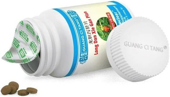 Long Dan Xie Gan Pian - Traditional Chinese Herbal Supplement - 200mg Tablets (Pack of 2) - görsel 3