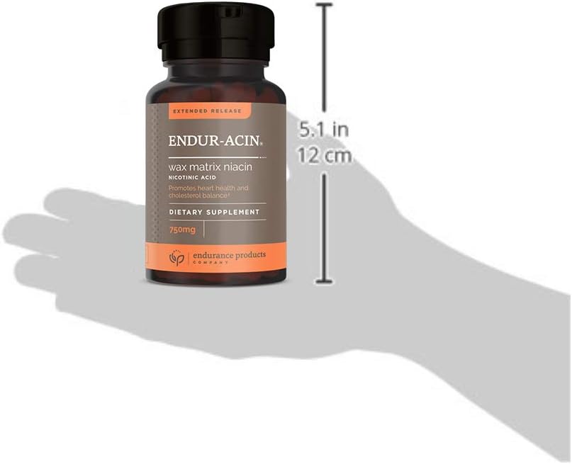 ENDUR-ACIN Niacin B3 750 mg Extended Release Tablets - görsel 5