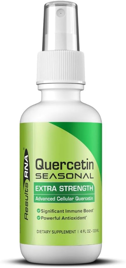 Results RNA Quercetin Seasonal Oral Spray – Immune & Respiratory Support – 120 ml (60-Day Supply)