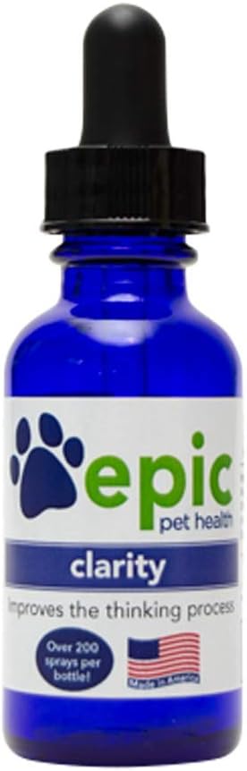 Clarity - Natural, Electrolyte, Odourless Pet Supplement that Improves Cognition and the Thinking Process (Dropper, 30 ml) - görsel 1