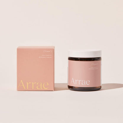 Arrae Calm Cortisol Manager - 60 Stress & Panic Relief Capsules - Mood Support Supplement with L-Theanine, Inositol, Passionflower, & Magnesium to Help You Feel Zen