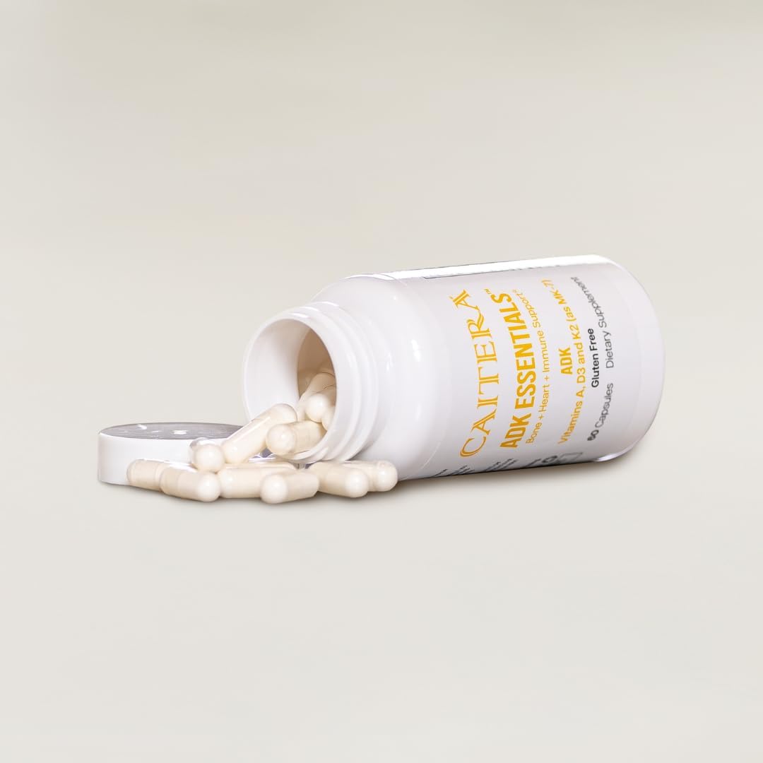 ADK Essentials Vitamin A, D3 & K2 (MK-7) Supplement - Bone Density, Heart & Immune Support, Vegan, 60 Capsules - görsel 5